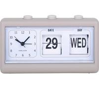 Réveil rétro FLIP avec date, vert