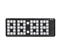 Réveil rétro Keyboard - Noir
