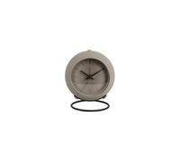 - Réveil rond effet flottant - Diam.9,5 cm - Gris foncé - Nirvana
