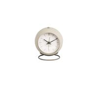 Karlsson Réveil Nirvana Globe KA5857WG - rond effet flottant - Quartz - 10 cm - Unisexe - Ivoire