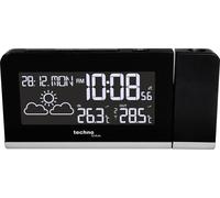 Réveil Techno Line WT 539 radiopiloté(e) numérique noir