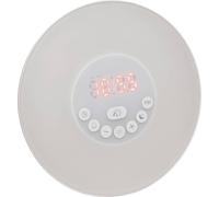 TFA Dostmann 60.2019.02 Réveil à quartz blanc (60.2019.02)