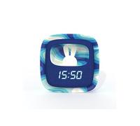 Réveil veilleuse Billy Clock and Light Bleu