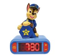 Lexibook Paw Patrol Digital Alarm Clock With 3d Night Light And Sound Effects 15x10x20 Cm Bleu Enfants