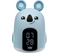 Bigben Réveil et veilleuse Coco le Koala RKIDSKOALA – 3 mélodies – Intensité lumineuse réglable