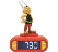 Réveil Veilleuse Digital Asterix, 3D Lumineux et Sonore, Écran LCD Rétroéclairé, Fonction Snooze, Dès 3 Ans