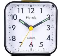 Réveil Veilleuse et Snooze / Ascendant Alarme sonore / Simple à régler Horloges, alimenté par batterie, petit, noir