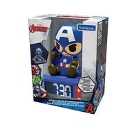 Lexibook Réveil veilleuse Avengers RL800AV1 – Sons et mélodies, écran LCD rétro-éclairé