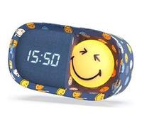 Réveil veilleuse Mob Smiley Bleu Bleu