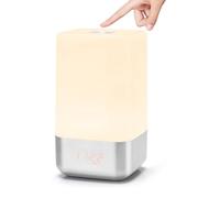 Réveil WakeUp Light avec simulation de lever de soleil et lampe de chevet intégrée, avec 5 sons naturels