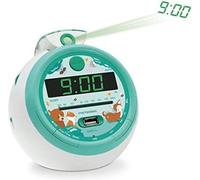 Réveils numériques avec projection - Horloge numérique - Blanc/Vert