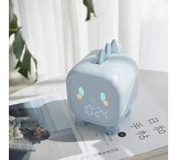 Réveils numériques pour enfants avec veilleuse LED et fonction snooze - Bleu