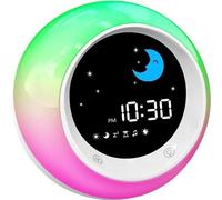 Réveils numériques pour enfants Slaaptrainer vert et rose