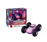 Revell Calendrier de l'Avent RC Flip Racer – Stunt Car rose 360° DIY dès 8 ans