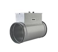 Reventon Préchauffeur de gaine électrique mono-étage de 1,2 kW avec régulation pour INSPIRO Série 150/1,2 - EDH-150-12-2324