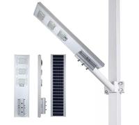 Réverbère solaire à LED, 1600 W, jardin, aluminium, qualité premium, lanterne