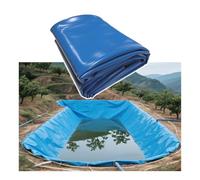 Revêtement de Bassin à Membrane for Piscine, Film/Membrane imperméable Pliable et Robuste de 12mil, lit de Bassin léger, Robuste et résistant à l'usure(8x15m/26x49.2')