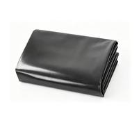 Revêtement de poisson pour étang de jardin, pour fontaines et jardins | Noir Durable Flexible Résistant à la Déchirure - Fondation de Piscine Tapis de Film Pliant Facile à Couper(5x10m)
