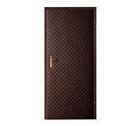 Revêtement de porte moderne TapeOn pour auto-assemblage | Garniture de porte | Réparation de porte pour portes intérieures (Chocolate, T3 DIAMOND 5 x 5)