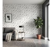 Revêtement de sol en terrazzo Bodensticker, antidérapant, étanche, dimensions : 60 cm x 2 m