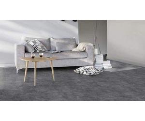 Revêtement de sol en vinyle, rouleau de PVC, rénovation de sol, imperméable et résistant, 2 x 4 m, argent