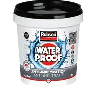 Rubson Revêtement d'étanchéité 3019223 pour toitures - Anti-infiltrations Noir - Seau 1kg