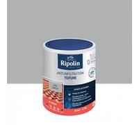 Ripolin - Revêtement d'étanchéité toiture anti-infiltration - Colmate fissures - 0,75 L Gris ciment