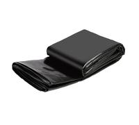 Revêtement d'étang｜Grande membrane imperméable pour bassin Feuille de plastique en polyéthylène HDPE durable｜4x5m 5x6m 6x7m 7x8m 8x10m Film d'étanchéité pour revêtement d'étang extérieur(4x12m)