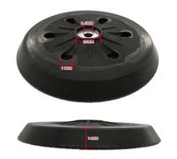 Revêtement intermédiaire en mousse pour ponceuse excentrique, disque de polissage à 6 trous, moyennement dur, pour Festool SX E 425 XL SXE 450 TurboTec, support adhésif pour peinture en bois et métal