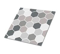 Revetement mural, Carreaux de vinyle, Carrelage PVC adhésif - 9x30x30 - rayon de miel - Carreaux autocollants PVC