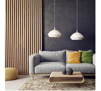 Revêtement Mural Rythmix Carré Naturel - Raboté - Ep.40 mm / l.40 mm / L.2,40 m - Paquet de 0,38 m²
