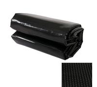 Couverture de piscine Bâche thermique Bâche solaire Couverture solaire, épaisseur : 400 µm ~ rectangulaire 3x2m noir