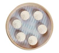 Revêtement vapeur en silicone pour panier à vapeur | Feuilles de cuisson à vapeur pour gnocchi | Tapis de friteuse à air résistant à la chaleur pour cuisine ou restaurant domestique