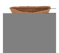 Revêtements en noix de coco pour paniers suspendus - Inserts en fibre de coco de 35 cm, inserts en fibre de coco pour jardinières | Coussinets de rechange pour pots de jardin, revêtement de parterre
