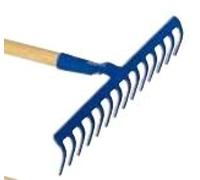 REVEX - Tête de râteau 16 dents courbes - 46cm de large - Sans manche