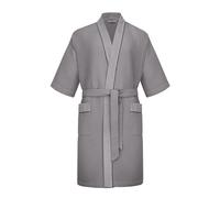 Revise RE-521 - Kimono - Peignoir pour homme - 100 % coton nid d'abeille