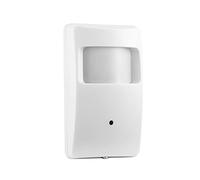 REVODATA 5MP POE IP Security Camera Indoor,3.7mm Objectif 80° 940nm Invisible LEDs IR Night Vision Mini PIR IP POE Video Camera,P2P H.265 Motion Detection (IPIR-M-P-HS White)