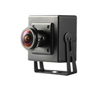 REVODATA HD 8MP 4K Mini POE IP Camera, Petite caméra de sécurité intérieure Fisheye 1.7mm Angle de Vue 180° P2P Remote View CCTV POE Camera H.265 Motion Detection (I706-3-P-HS82)