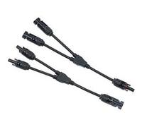 Revolt 2 adaptateurs en Y pour 2 panneaux solaires compatible avec MC4