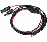 Revolt Adaptateur pour panneau solaire avec fiche compatible MC4 vers fiche creuse 8 mm