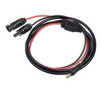 Revolt Adaptateur pour panneau solaire avec fiche compatible MC4 vers fiche creuse 8 mm