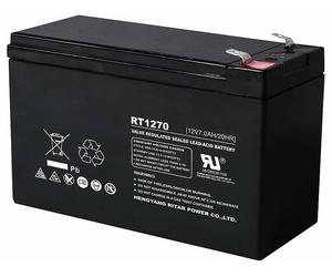 Revolt Batterie au plomb 12 V / 7,2 Ah avec connecteur plat 4,8 mm - 86,4 Wh