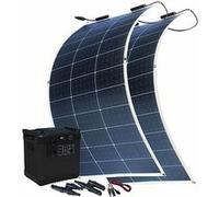 Revolt : Batterie nomade 455 Ah et convertisseur solaire HSG-1150 + 2 panneaux 100 W G