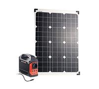 revolt Batterie Nomade avec Panneau Solaire 60 W, 155 Wh
