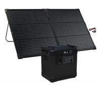 Revolt Batterie nomade HSG-1150 avec panneau solaire 100 W et câble