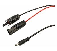 Revolt Câble adaptateur compatible avec MC4 vers DC5,5x2,1mm pour panneau jusqu'à 240 W