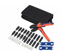 Revolt Kit de connexion 44 pièces raccords compatibles MC4 avec pince à sertir