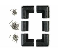Revolt Kit de fixation pour panneau solaire – ABS – coloris noir