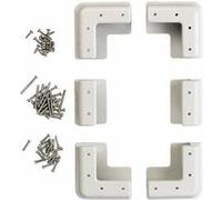 Revolt Kit de fixation pour panneau solaire en ABS - coloris gris