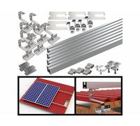 Revolt Kit de montage de toit pour 2 panneaux solaires